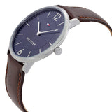 Tommy Hilfiger Ultra Slim Blue Grey Dial Men's Watch 1710352 - Watches of America #2