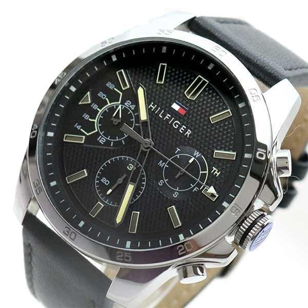 Tommy Hilfiger Decker Chronograph Black Dial Men's Watch 1791563 - Watches of America #2