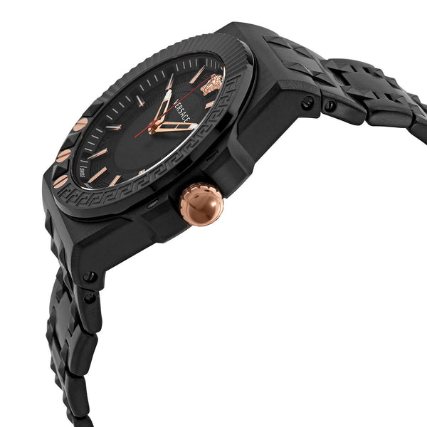 Versace Chain Reaction Quartz Black Dial Men's Watch #VEDY00719 - Watches of America #2