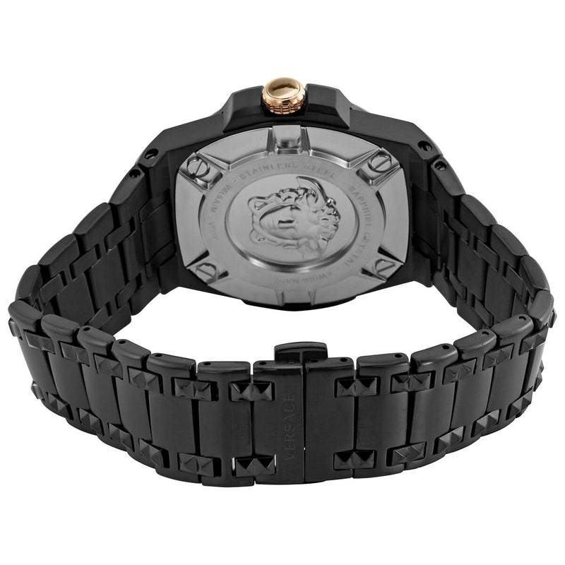 Versace Chain Reaction Quartz Black Dial Men's Watch #VEDY00719 - Watches of America #3