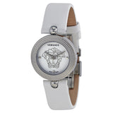 Versace Eon Soire Mother of Pearl Dial White Leather Ladies Watch #94Q99D002-S001 - Watches of America