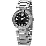 Versace Quartz Black Dial Ladies Watch #XLQ99D009S099 - Watches of America