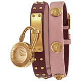 Versace Quartz Gold Dial Ladies Watch #VEDW00319 - Watches of America