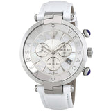 Versace Reve Chronograph Mother of Pearl Dial Unisex Watch #VAJ02 0016 - Watches of America