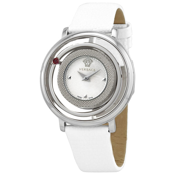 Versace Venus Quartz White Dial Ladies Watch #VEQV00118 - Watches of America