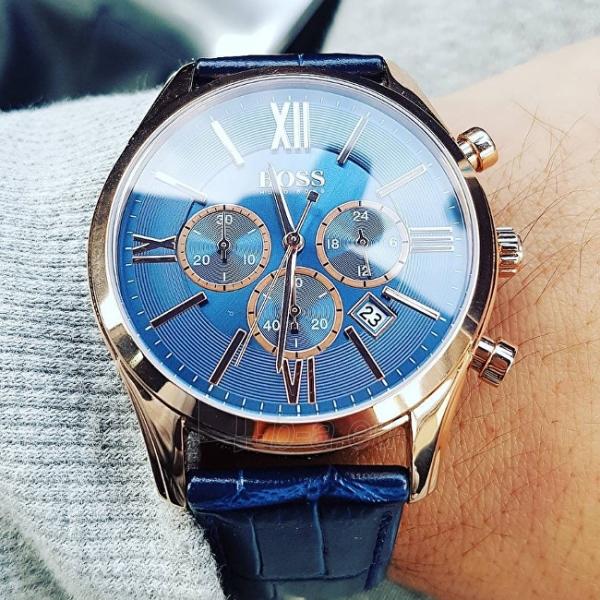 Hugo boss ambassador watch blue 2025