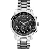 Guess Horizon Chronograph Black Dial Men's Watch #W0379G1 - Watches of America
