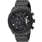 Guess Men’s Chronograph Stainless Steel Black Men's Watch  W0522G2 - Watches of America