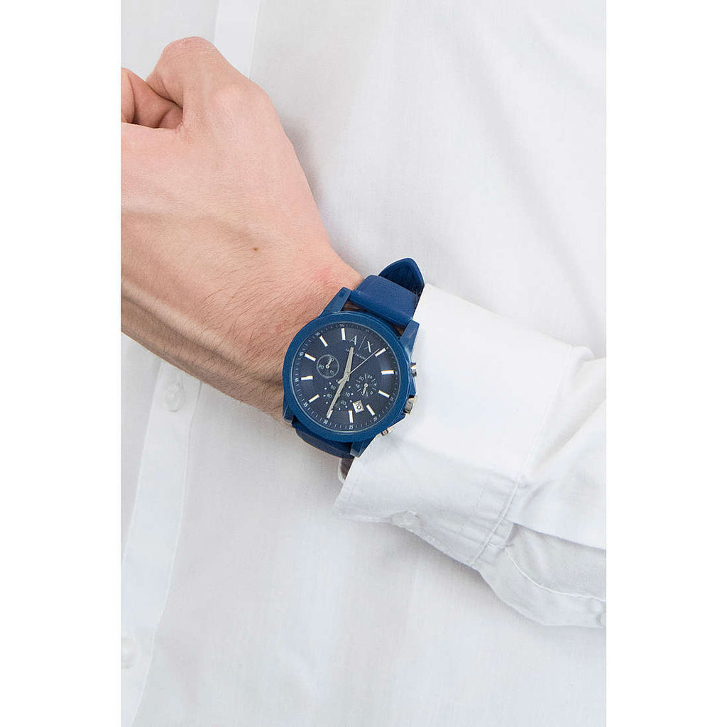 Armani Exchange Active Blue Dial Men's Watch AX1327 – Watches of America