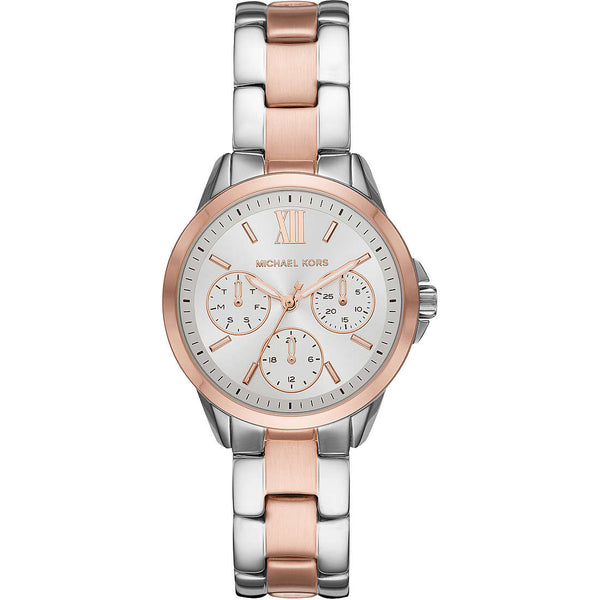 Michael Kors Bradshaw Quartz White Dial Ladies Watch MK6817