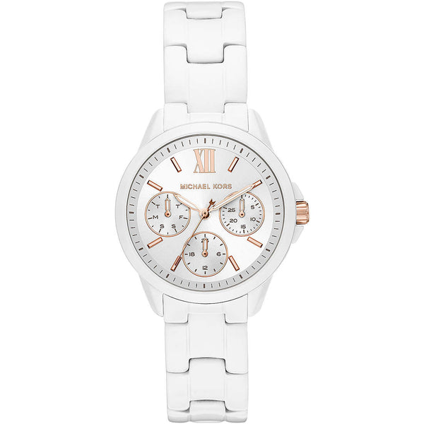 Michael Kors Bradshaw Chronograph Quartz Silver Dial Ladies Watch MK6819