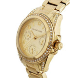 Michael Kors Blair Champagne Dial Gold-tone Stainless Steel Ladies Watch MK5639