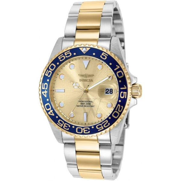 Invicta Pro Diver Quartz Gold Dial Ladies Watch 36537