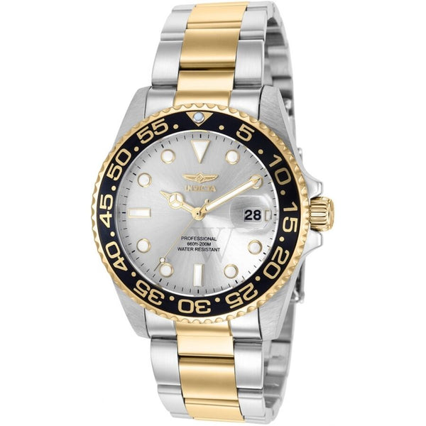 Invicta gold and outlet silver watch